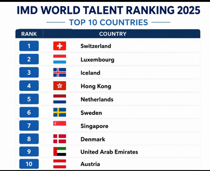 IMD World Talent Ranking #World