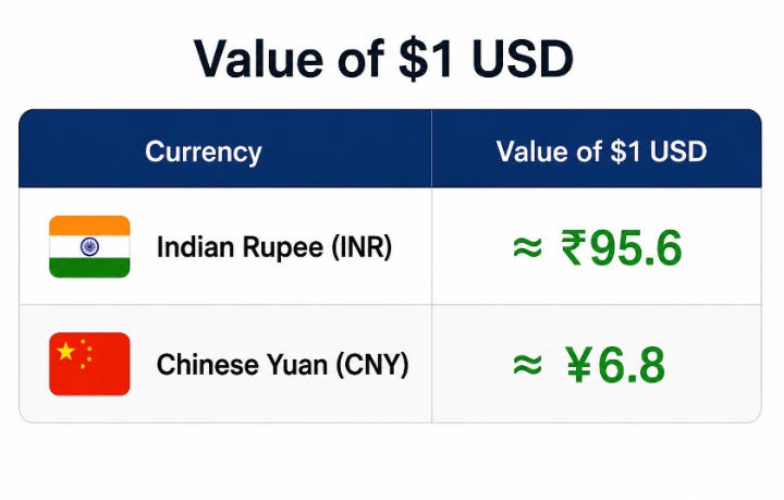 #INR #Yuan #IndiaVsChina