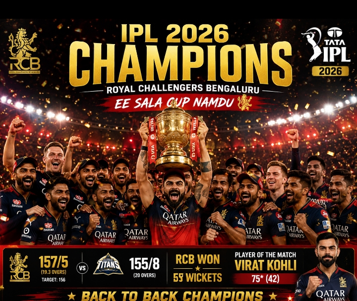 #IPL2026Winner #RCB #ViratKohli