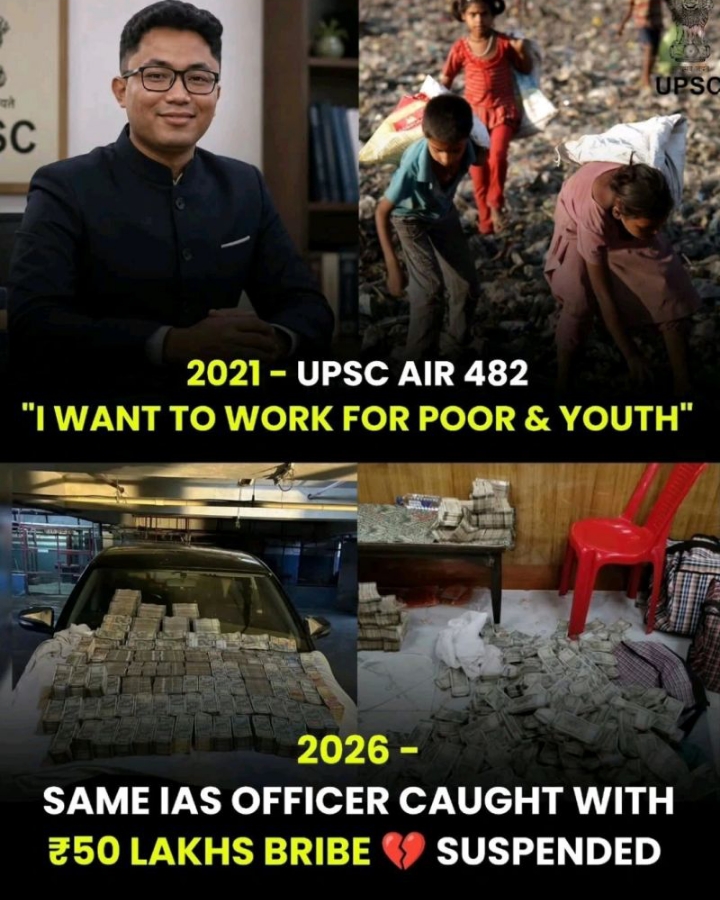 I work for poor people now what happens 😳
#Ias #Corruption #