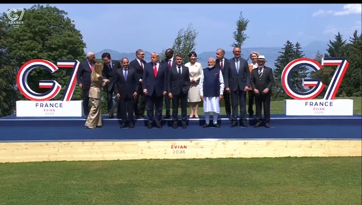 Summary:

G7 leaders have begun their summit discussions, wi