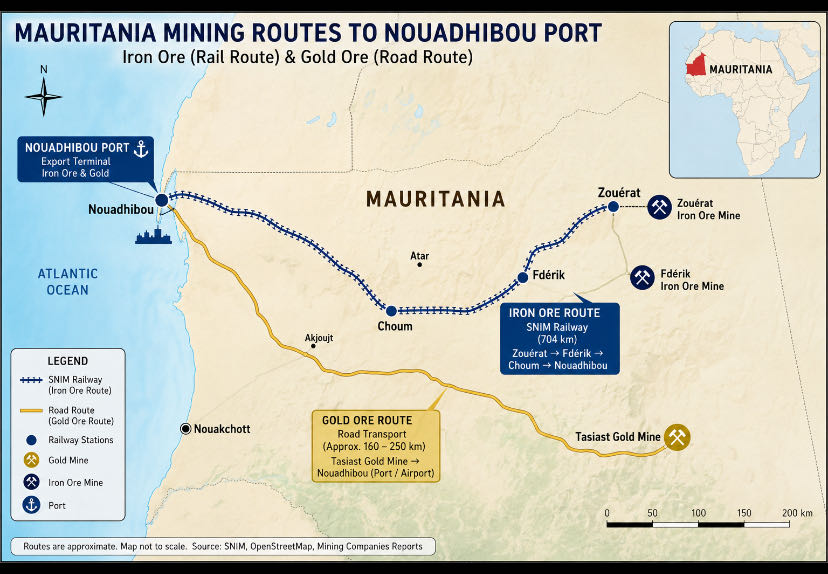 🇲🇷 Mauritania: Iron Ore, Gold, and Why It Is Still Not a Ric
