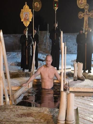 Epiphany bathing means:

👉 A religious practice of bathing o