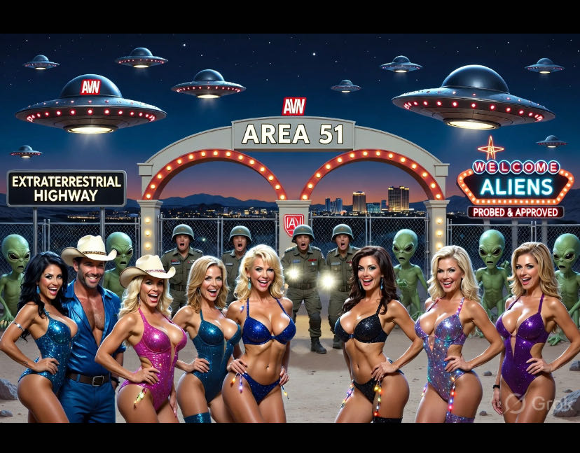 Porn Stars Invade Area 51: “Even the Aliens Said – Bro, Stop