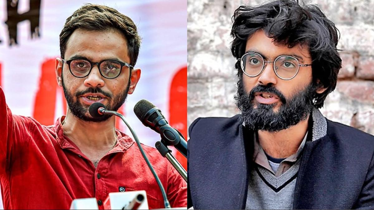 Student activists Sharjeel Imam and Umar Khalid have been de