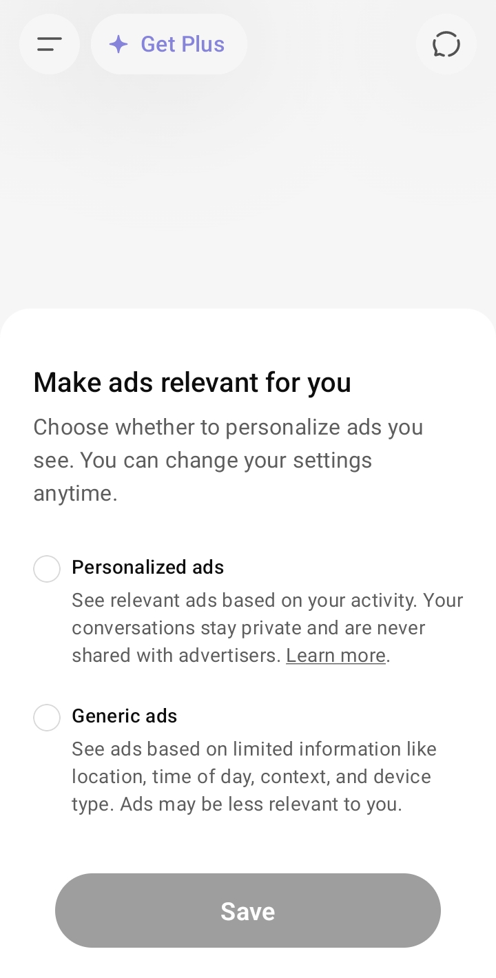 ChatGPT/OpenAI has introduced ads for some users and is aski