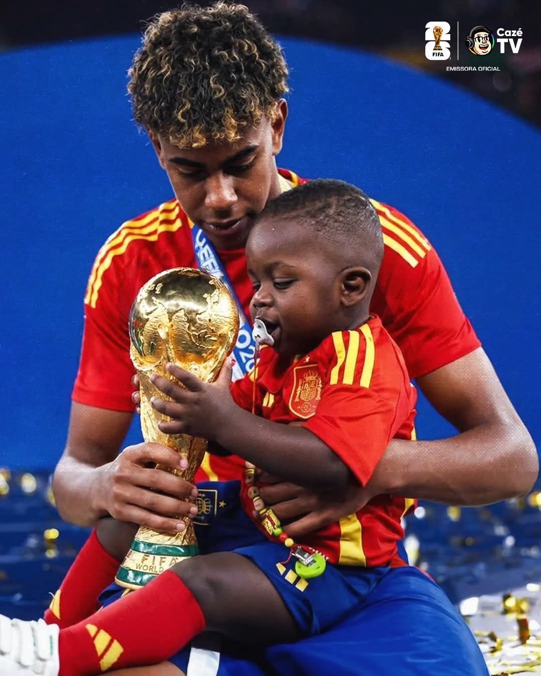 Spanish star Lamine Yamal