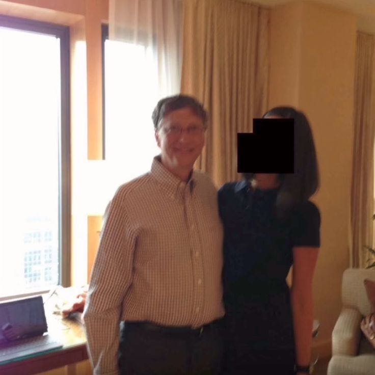 Who is she?
#Bill Gates