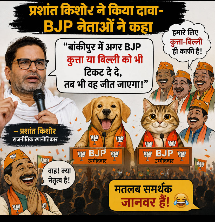 वाह रे पॉलिटिक्स😂