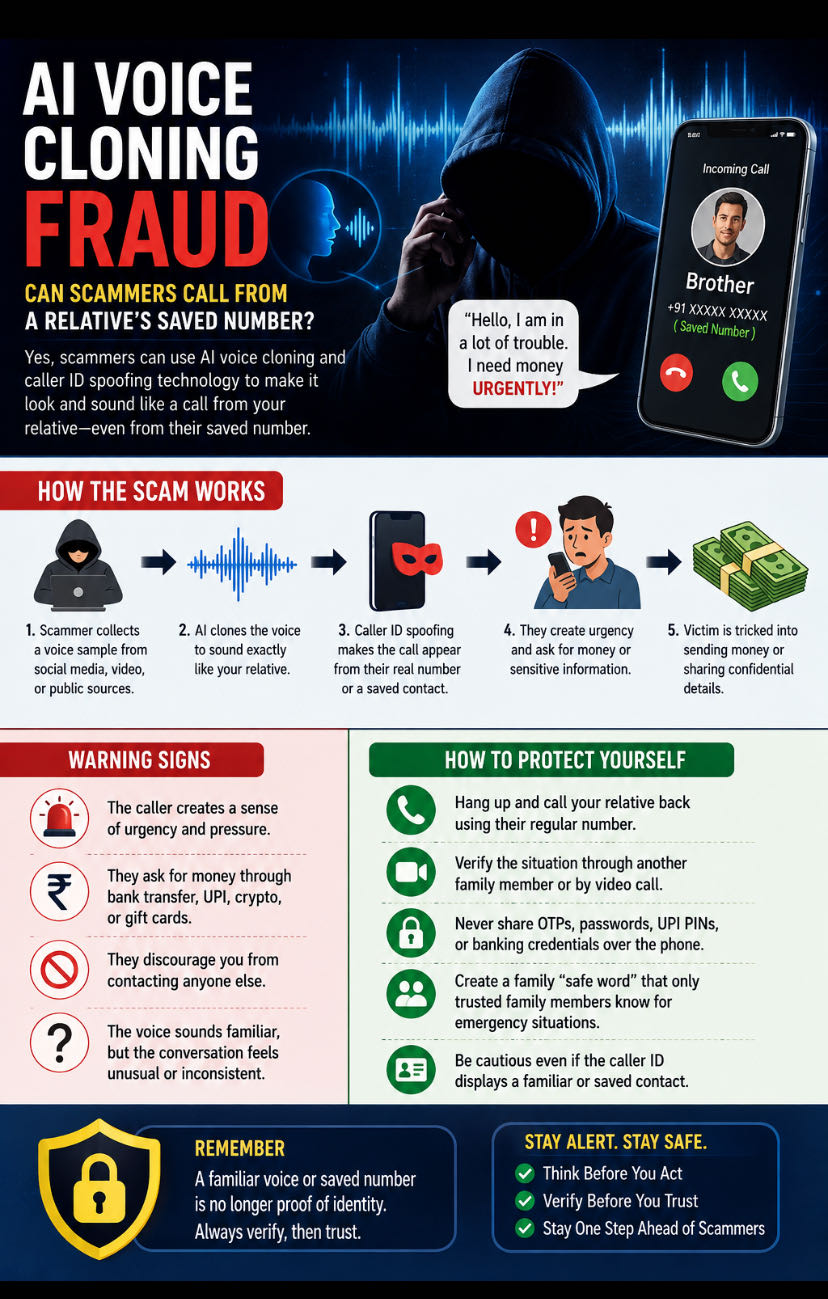 AI Voice Cloning Fraud: Can Scammers Call from a Relative’s 