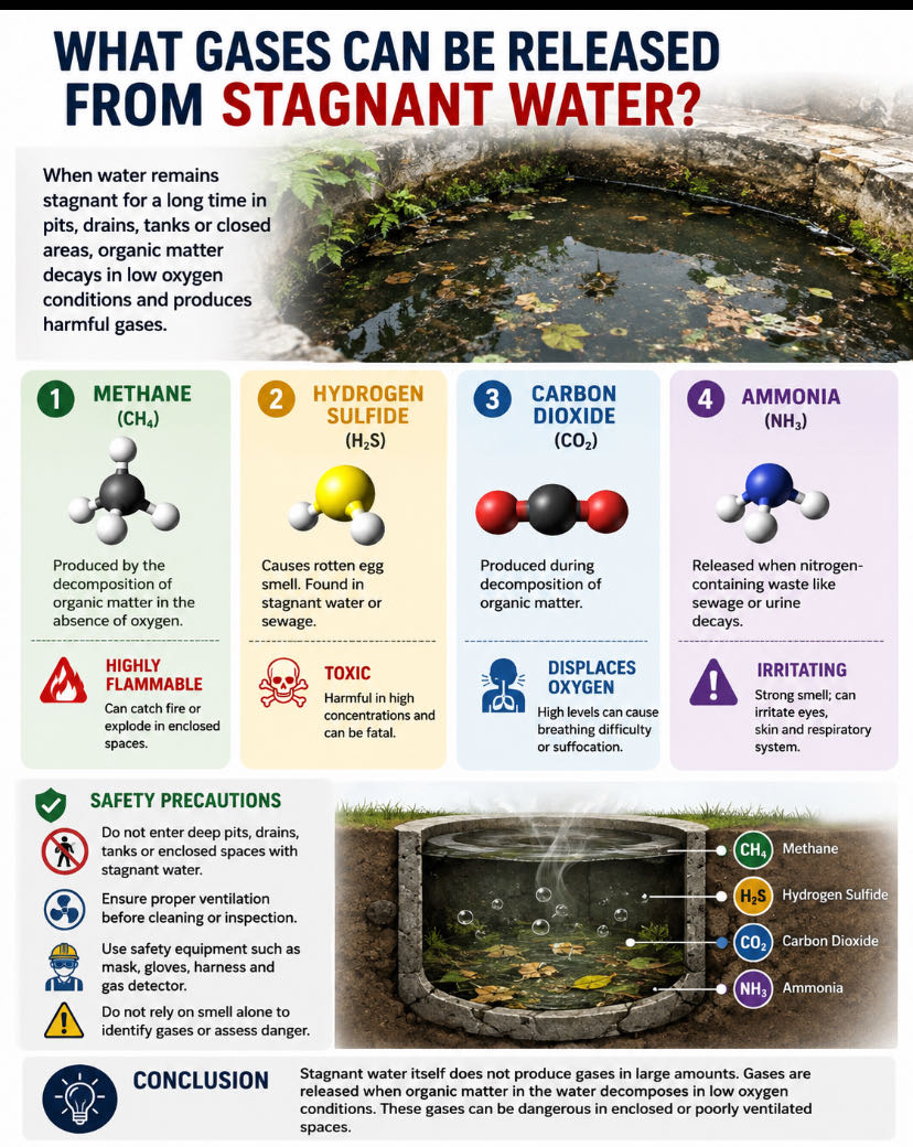 What Gases Can Be Released from Water That Has Been Standing