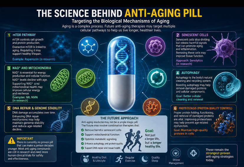 Can an Anti-Aging Pill Really Make Humans Young Again?

Imag