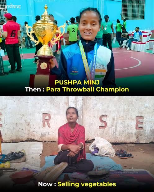 Pushpa Minj is an Indian Para-Athlete, primarily known for h