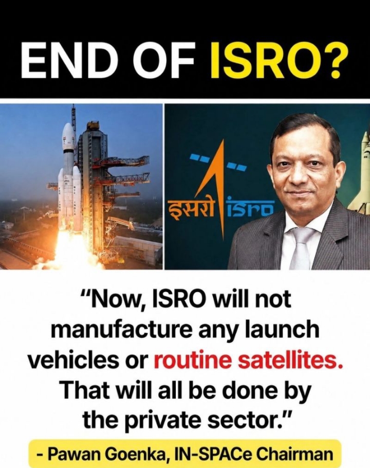 kya yeh bhi ab private ho jayega 🤔 #ISRO