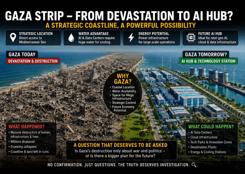 Gaza, the Mediterranean Sea and the AI Hub Question

The Gaz