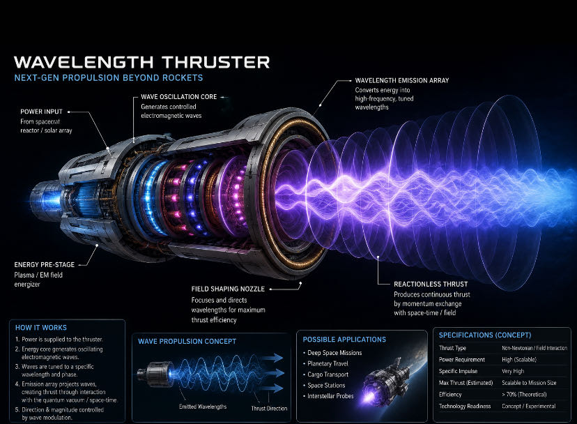 🚀 Electric Propulsion and Wavelength

Electric Propulsion (E